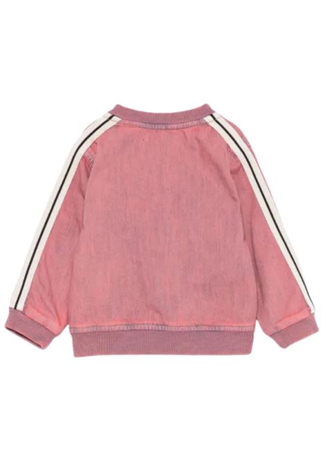 Bomber neonata rosa in cotone PALM ANGELS | PG3X002S25DEN/DELROSA